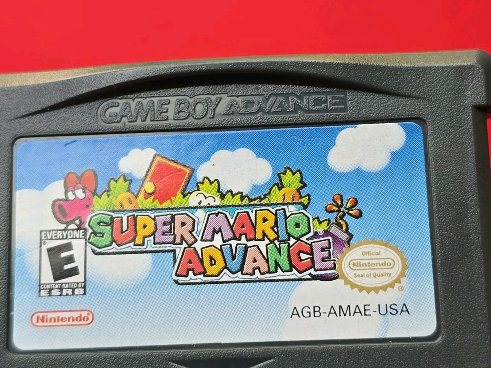 Super Mario Advance 1 2 3 4 Luigi Kart DK Game Boy Advance Lot 7 Authentic Saves