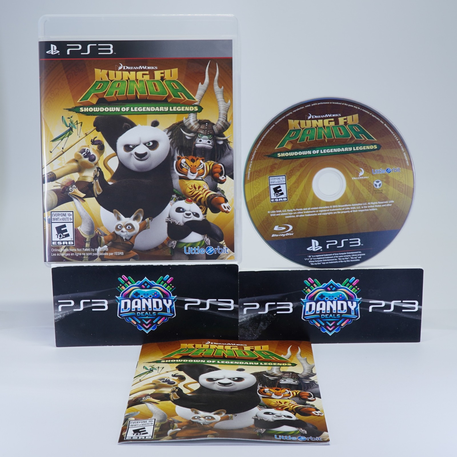 Kung Fu Panda Showdown of the Legendary Legends PS3 CIB W/ Manual – PlayStation