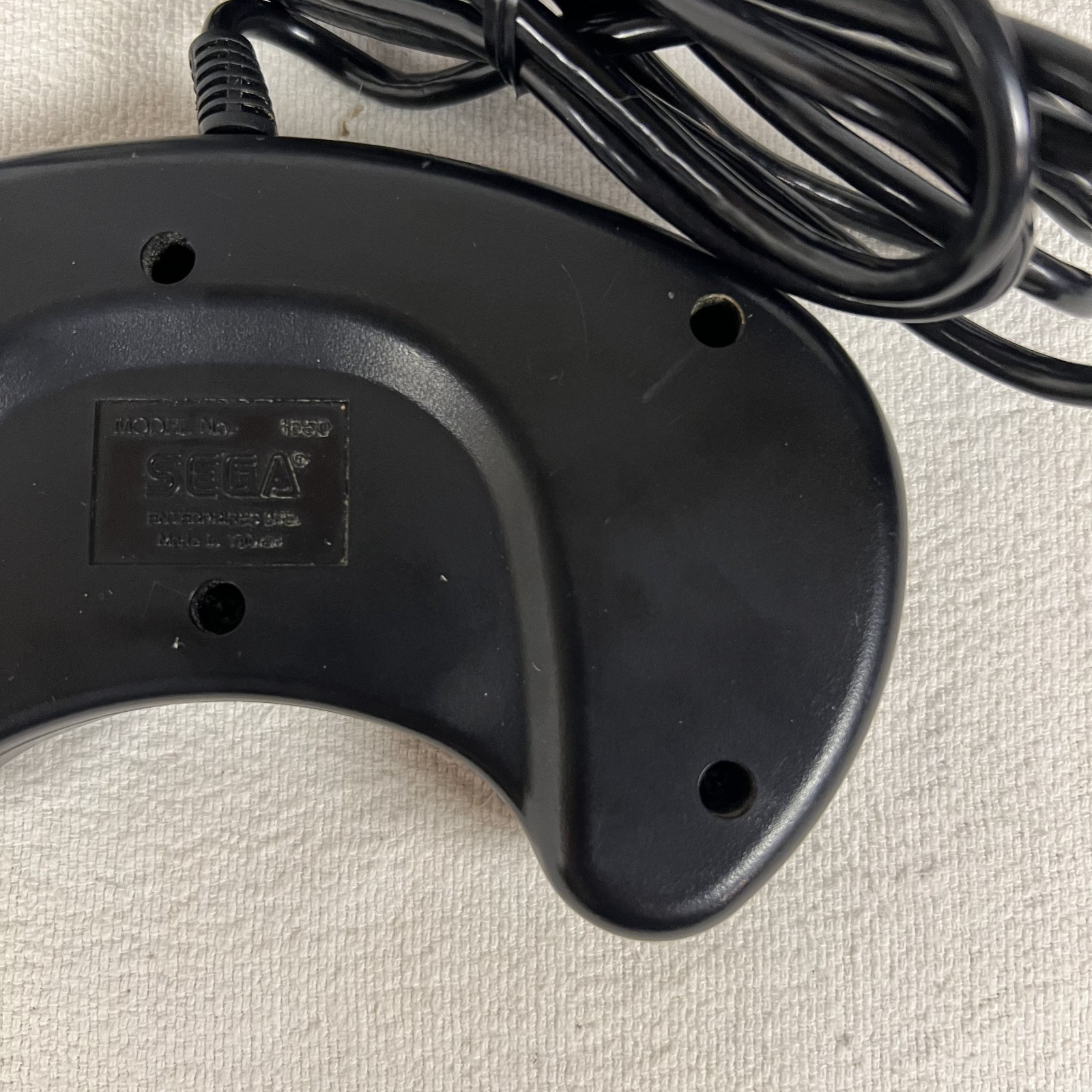 OEM Official Sega Genesis Control Pad 3 Button Controller 1650 With Box Tested