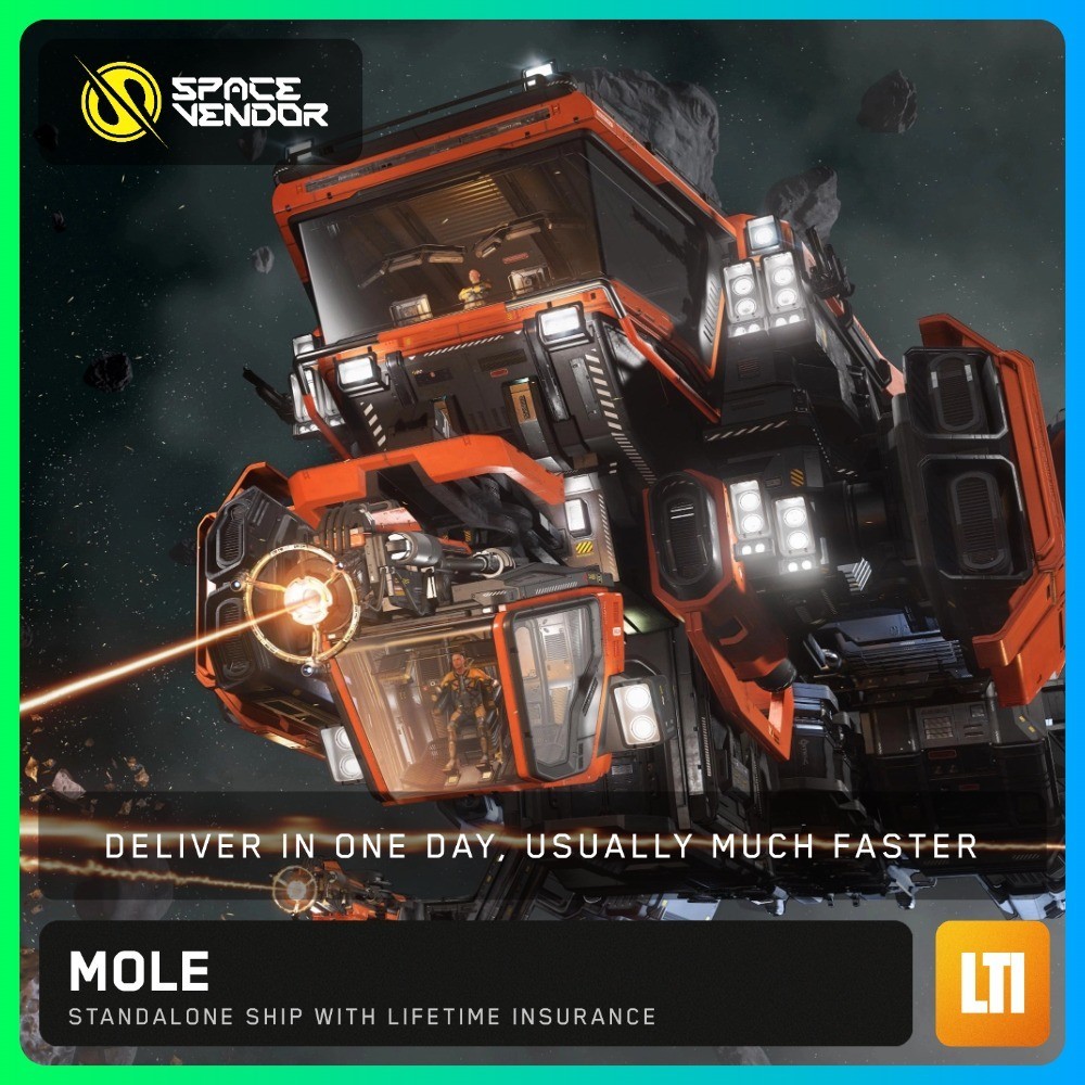 Star Citizen MOLE LTI Lifetime Insurance CCUd – Space Vendor