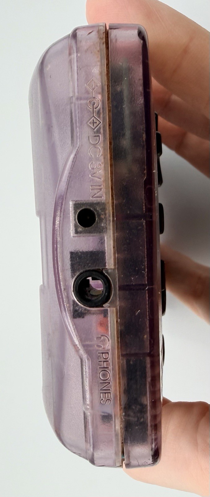 Nintendo 1998 Game Boy Color CGB-001 Atomic Translucent Purple – FOR PARTS