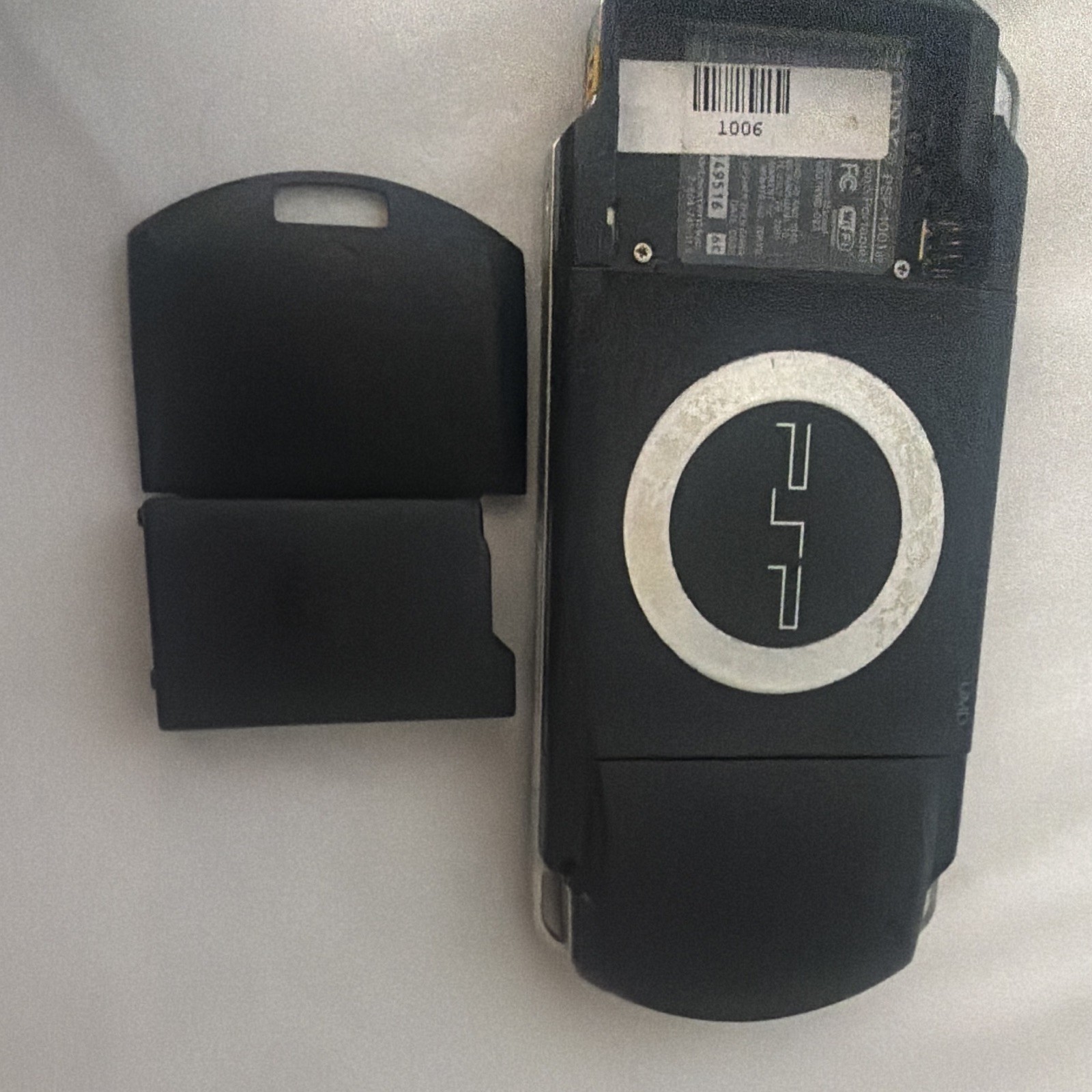 Sony PSP 1000 fat version Black Handheld System Ultra rare