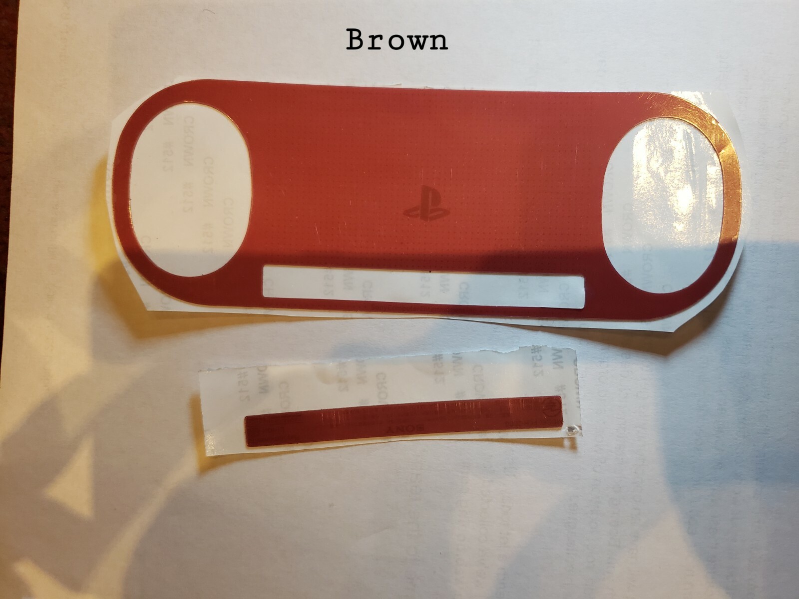PlayStation PS Vita, Psvita Slim 2000 Rear High Quality Touchpad Label Sticker