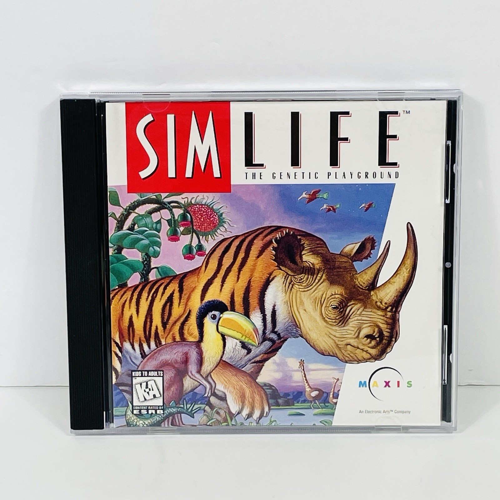 Sim Life The Genetic Playground 1997 PC CD-ROM Video Game for Windows