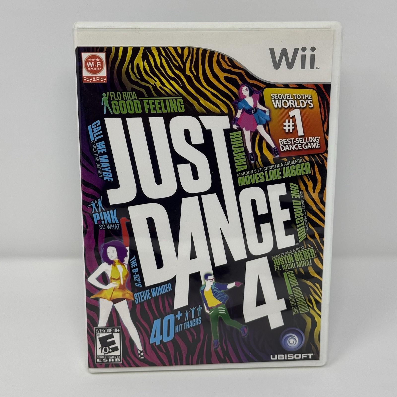 Just Dance 4 • Nintendo Wii, 2012 • CIB • Tested