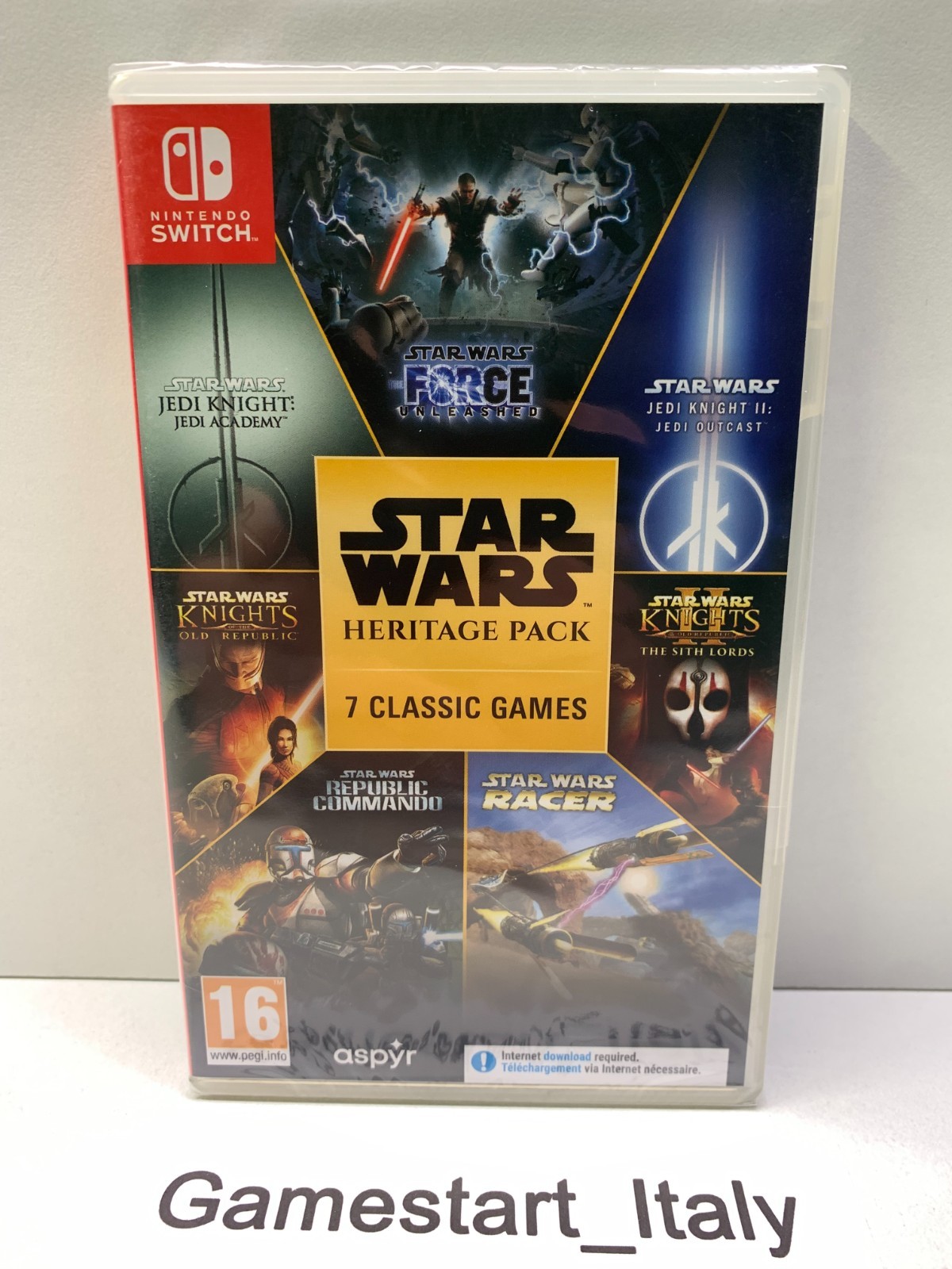 STAR WARS HERITAGE PACK – NINTENDO SWITCH – NEW SEALED PAL VERSION