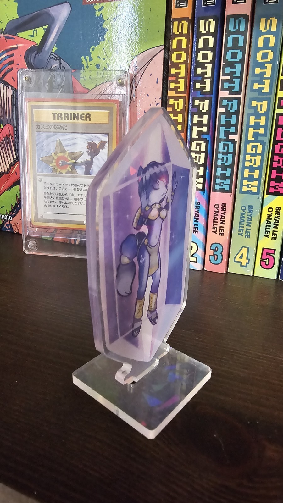 Krystal Starfox Adventures HOLOGRAPHIC Standee Crystal 4 Inch Decor Art