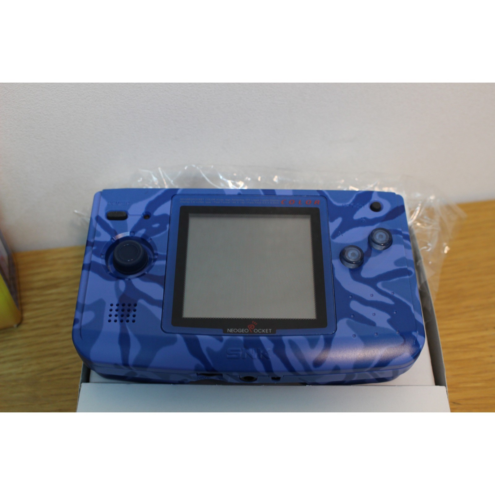 Neo Geo Pocket Color Ocean Blue Console Boxed SNK NGPC No Battery Cover