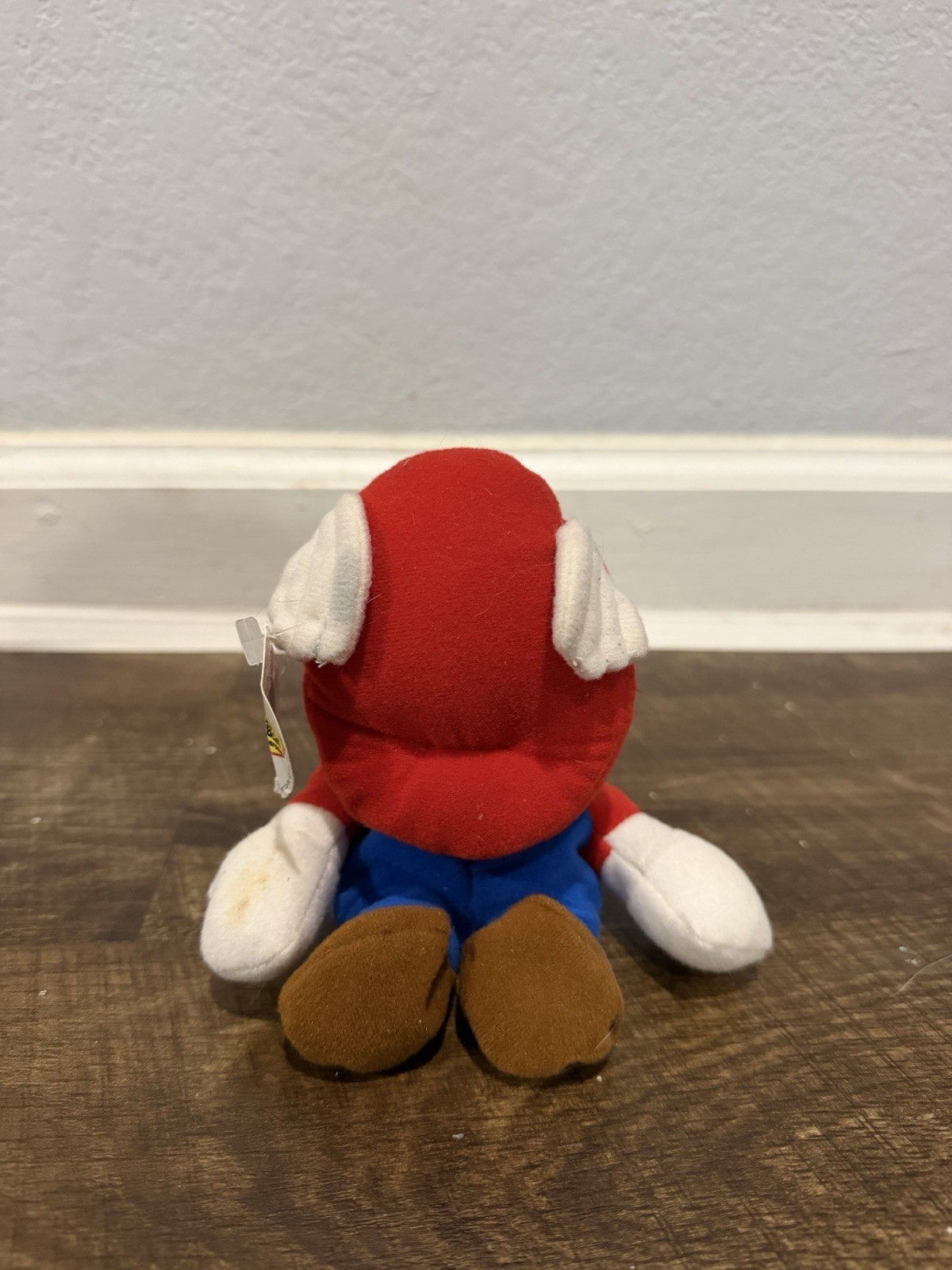 Vintage Nintendo 64 Mario Wing Cap Beanbag Plush Doll (BD&A, 1997)