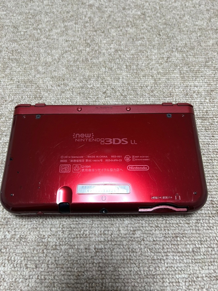 New 3DS LL XL Metalic red Japan Nintendo Console region Japanese B9