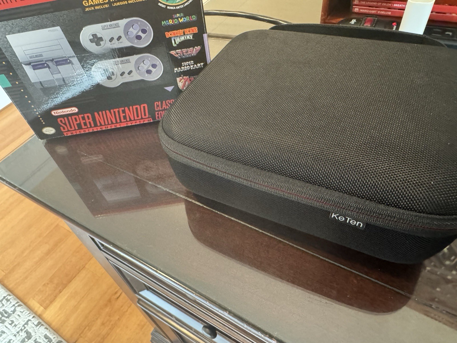 GREAT condition Snes Classic With Box And Carrying Case