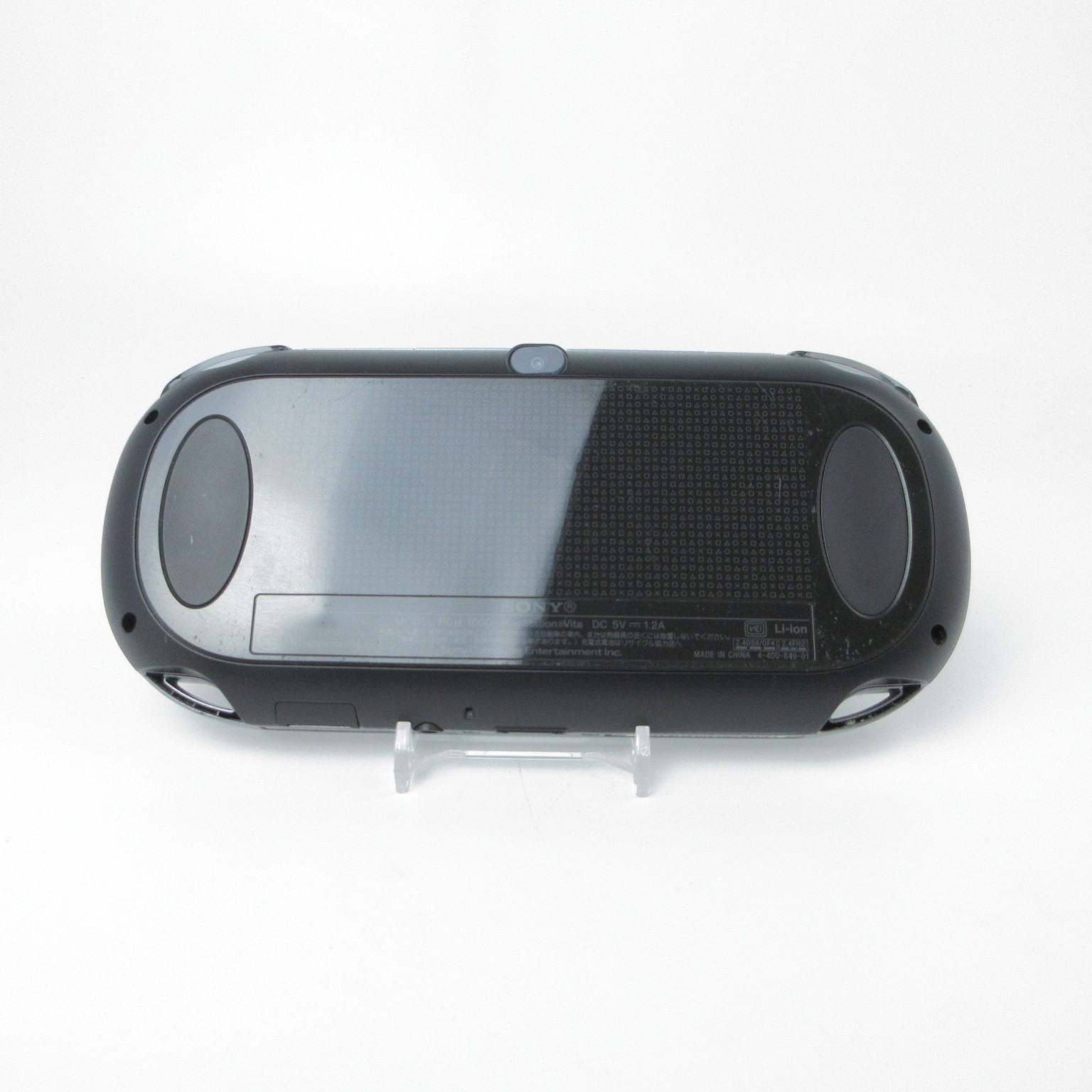 【Very Good】Sony PS Vita PCH-1000 Crystal Black Wi-Fi Model Console only #NET0224