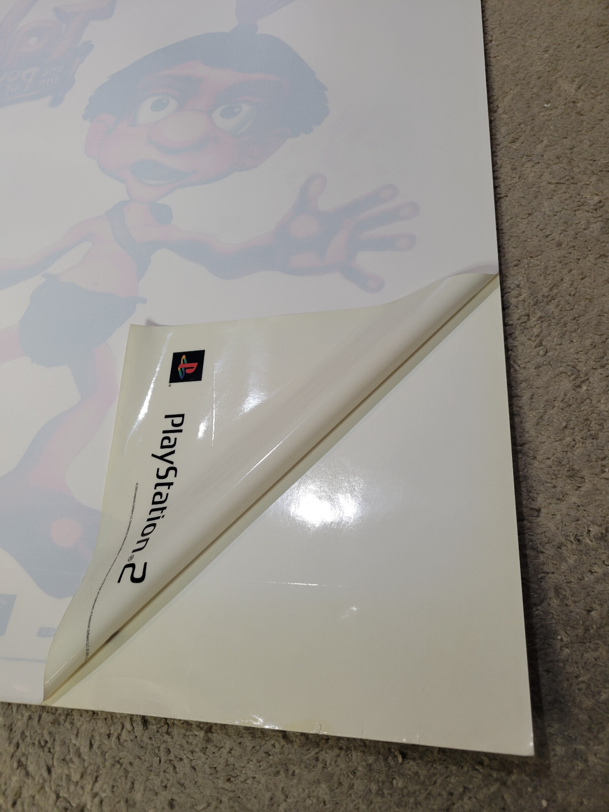 NEW Authentic Tak Power of JuJu (Playstation 2) Video Game Promo Poster 28″ RARE
