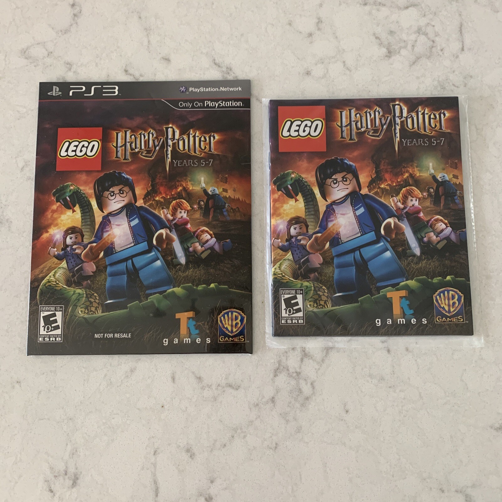 NEW LEGO Harry Potter: Years 5-7 (Sony PlayStation 3, 2011) Digipak & Manual
