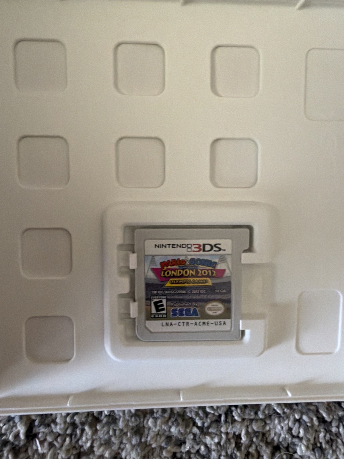 Mario & Sonic at the London 2012 Olympic Games (Nintendo 3DS) CIB Complete