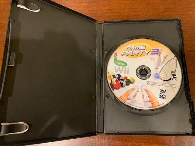 Game Party 1 and 3 – Nintendo Wii Game both Were Tested and Work