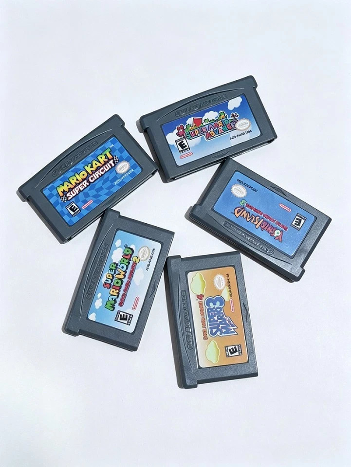 Super Mario World/Super Mario Advance/Yoshi’s Island For GBA Gameboy Advance