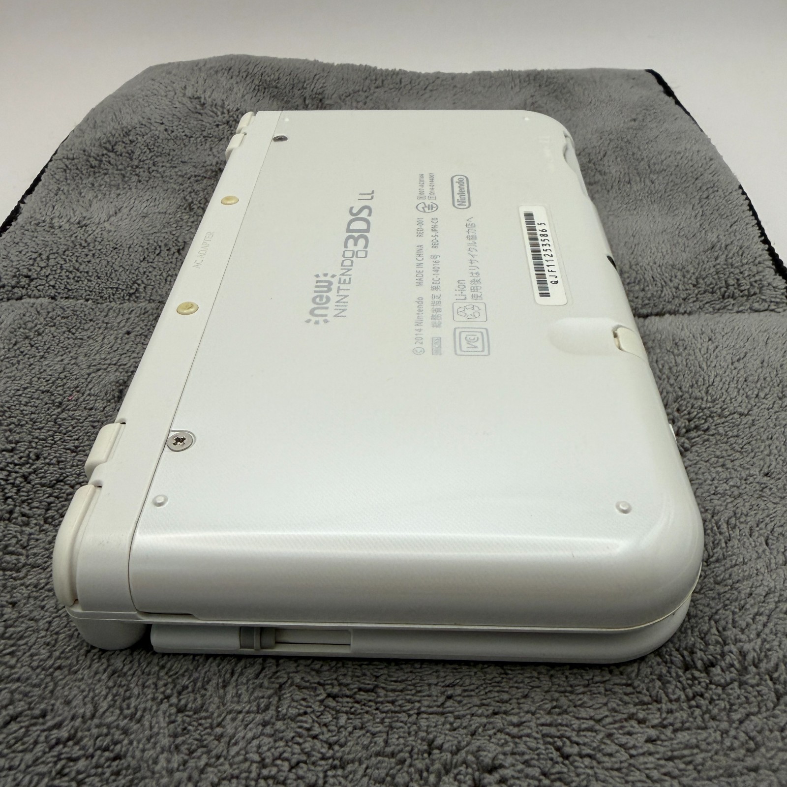【Excellent5】Dual IPS NEW Nintendo – white rare 3DS LL XL Gmae Console From Japan