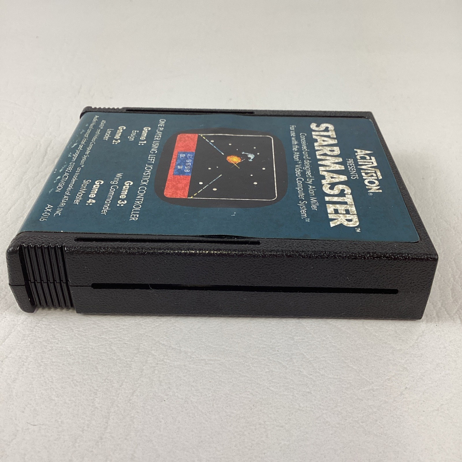 Atari 2600 Starmaster Video Game Cartridge Vintage Activision 1982 Retro TESTED