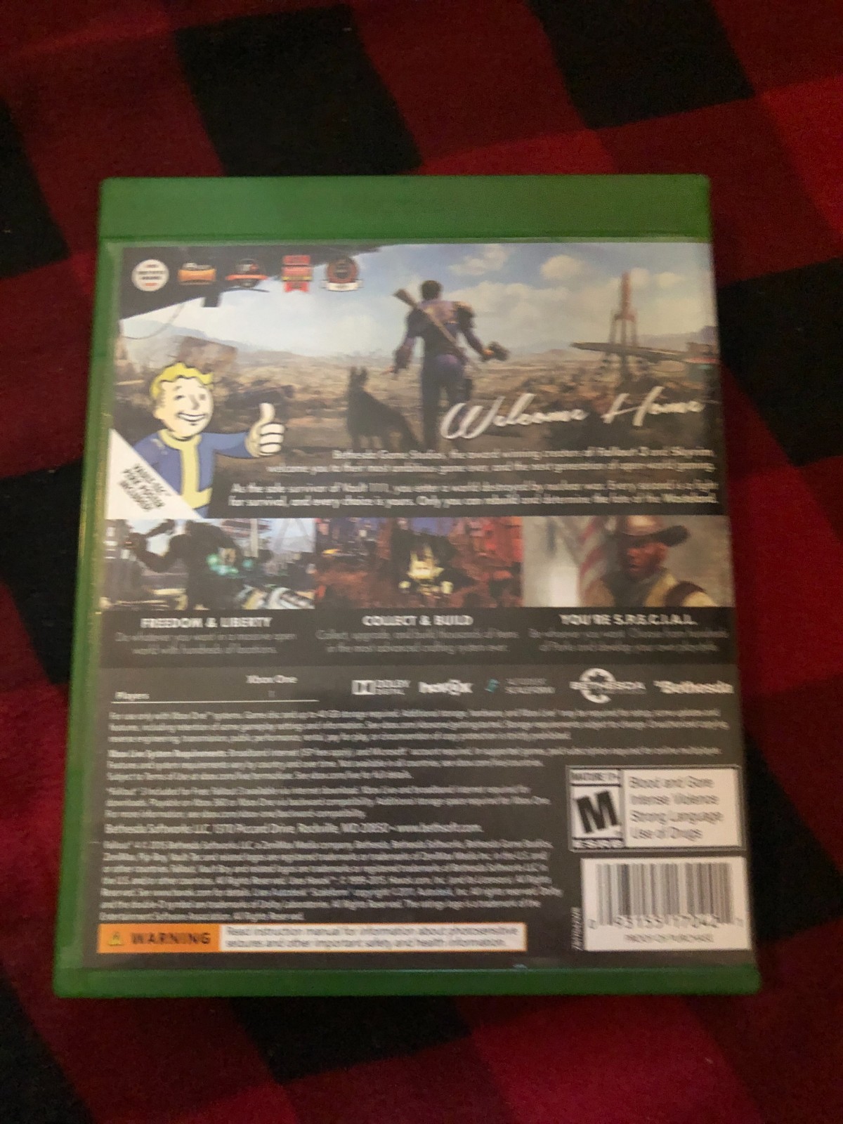Fallout 4 Microsoft Xbox One 2015 Case Manual Disc Tested Works Great Authentic
