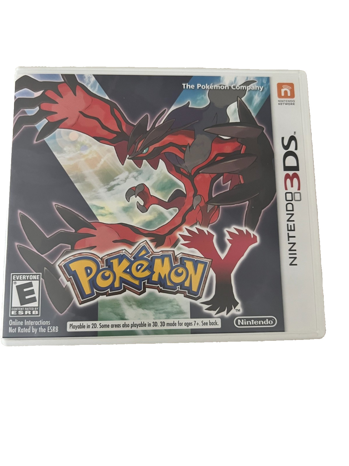 Pokemon Y – Nintendo 3DS – Yveltal Xerneas Pikachu jrpg game – CIB w/ booklet