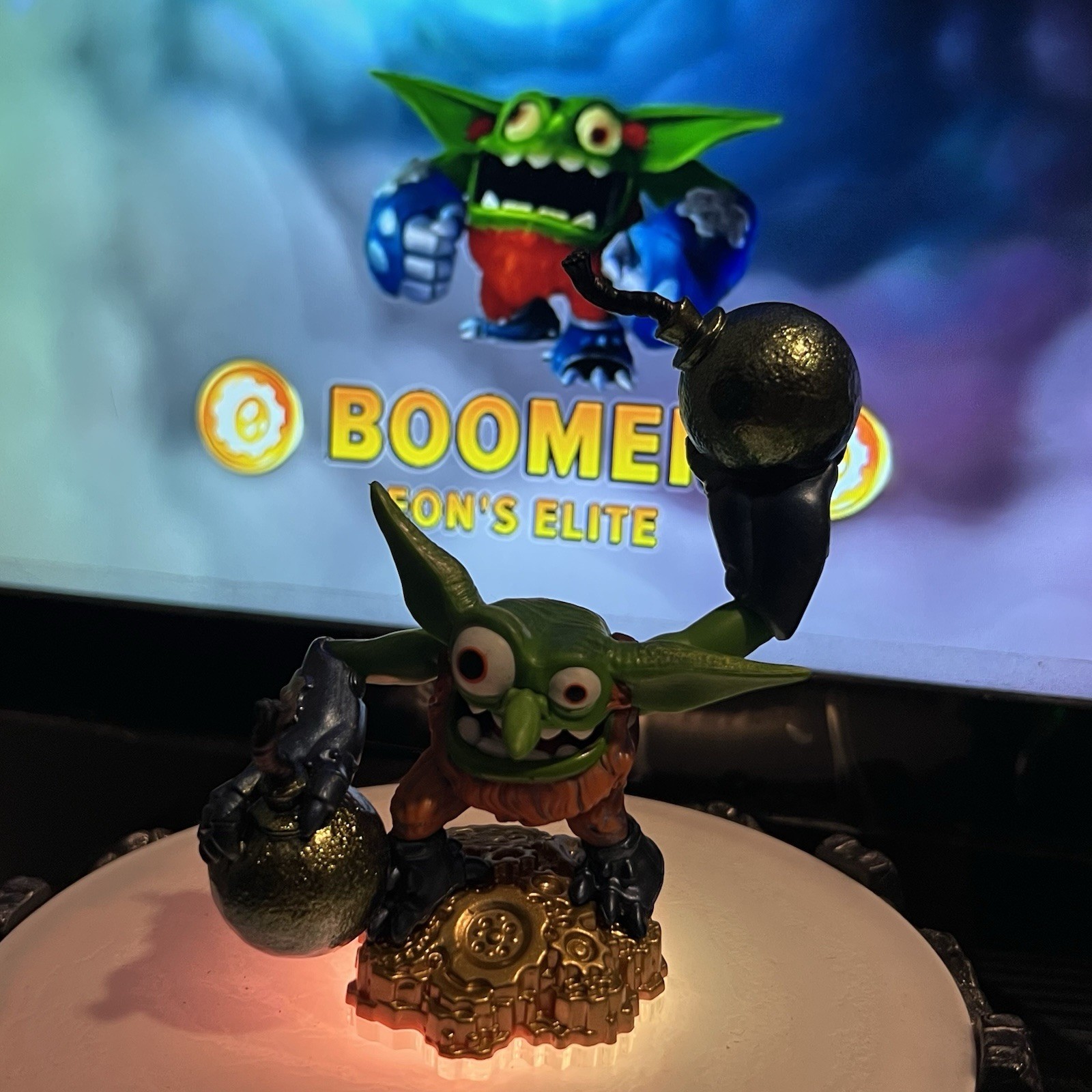 Skylanders Eon’s Elite Boomer Figure Activision Wii XBox PS3 Tested Working