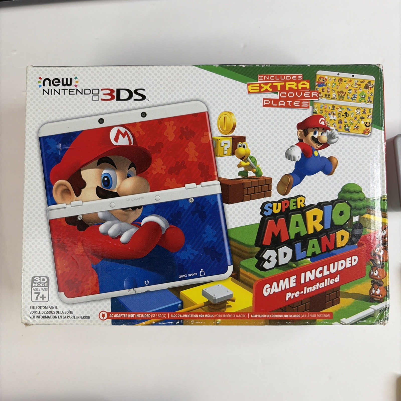 New Nintendo 3DS Super Mario 3D Land Edition Console In Original Box W Plates
