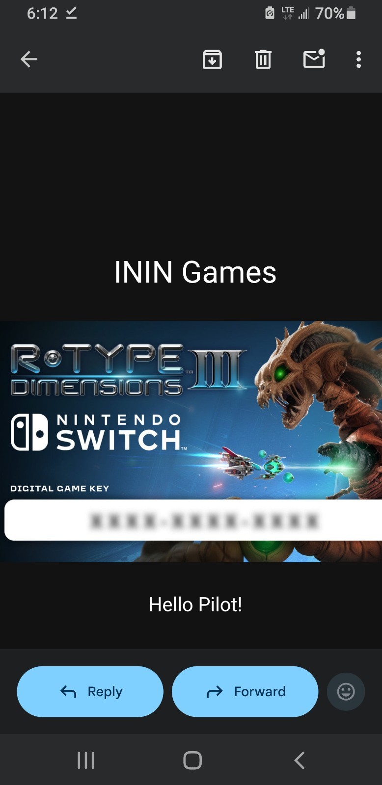 R-Type Dimensions III/3 for Nintendo Switch 1 EU Region Digital Code