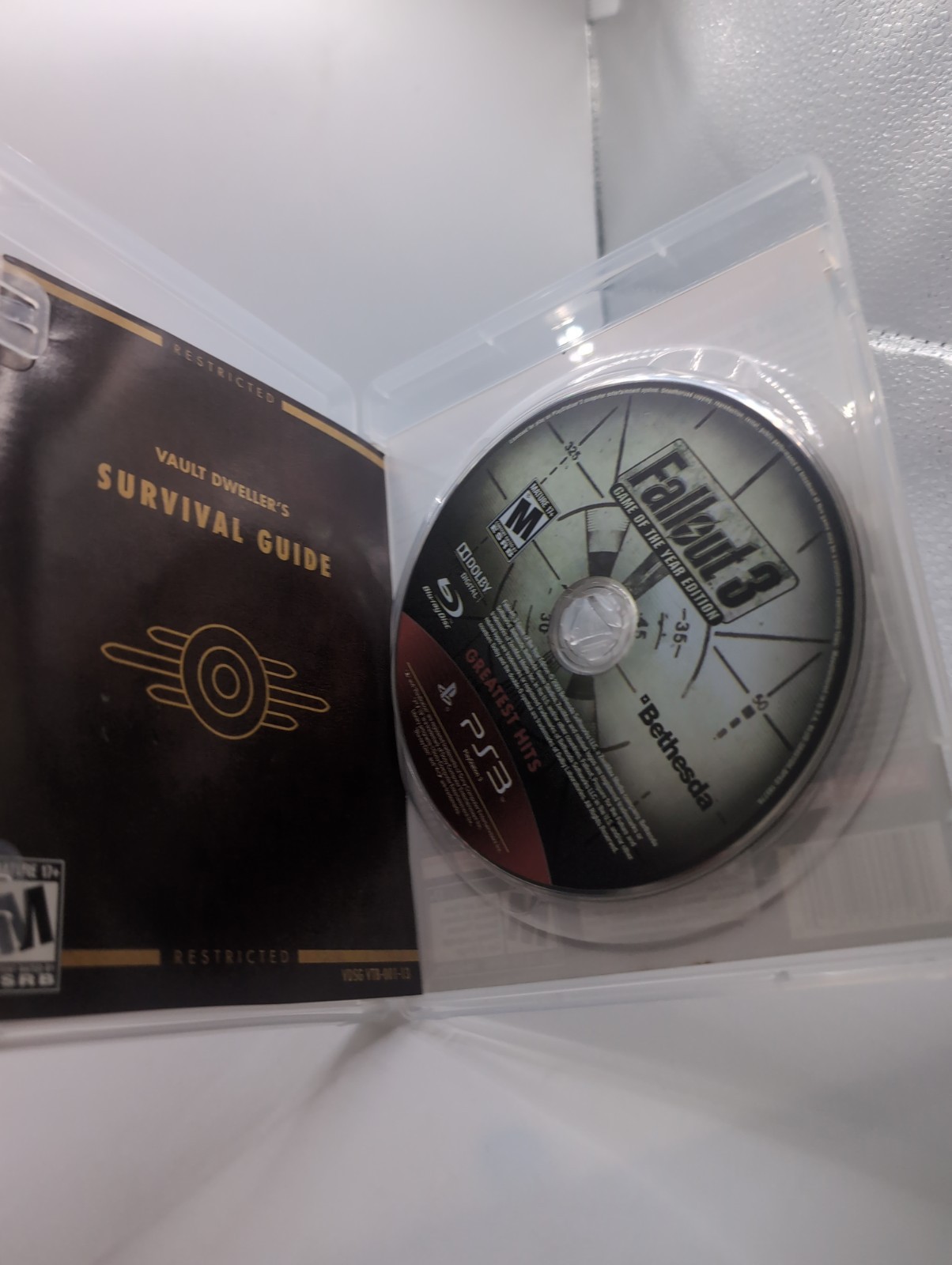 Fallout 3 Game Of The Year Edition PlayStation 3 PS3 Complete in Box