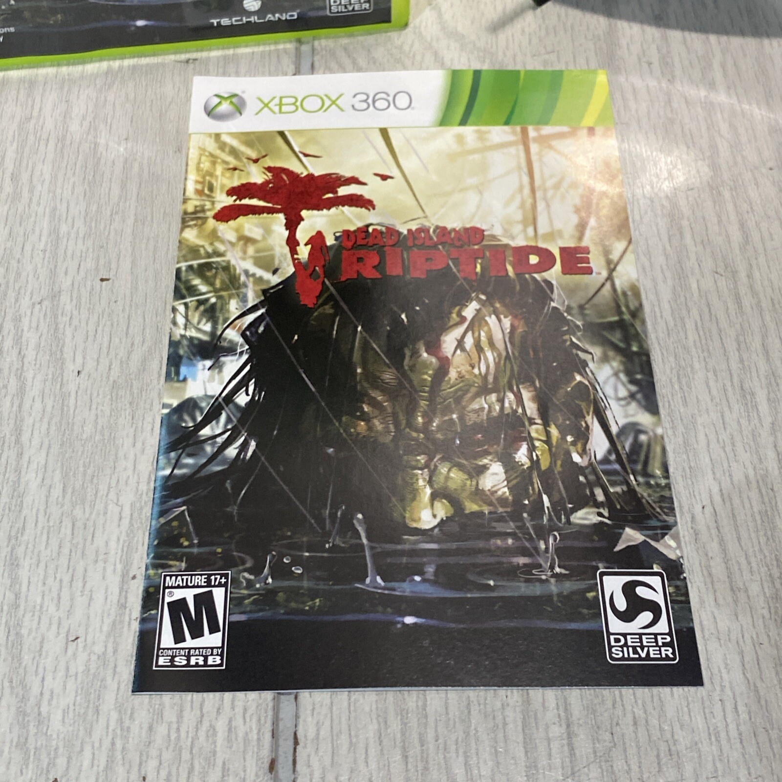 Dead Island: Riptide (Xbox 360) CIB COMPLETE & TESTED