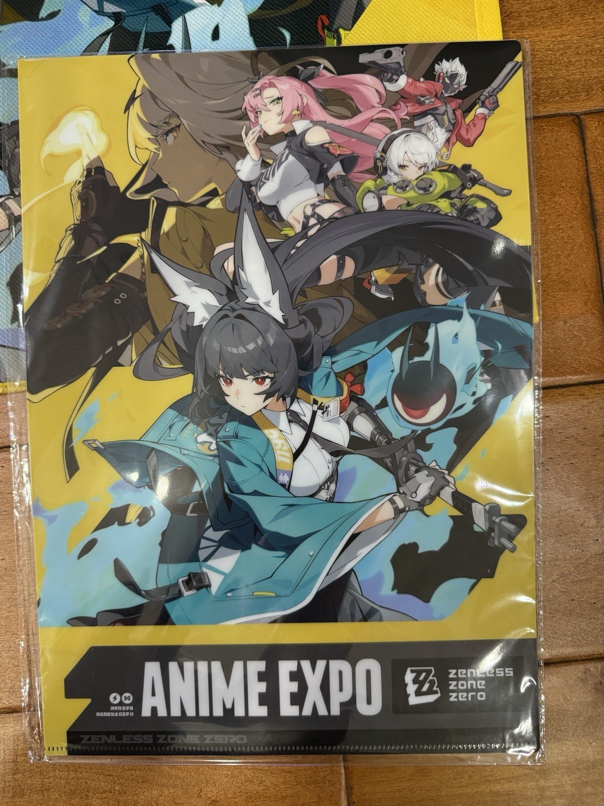 Anime Expo 2026 AX Zenless Zone Zero Tote Bag, File, Fan, Clear Card & Code Card