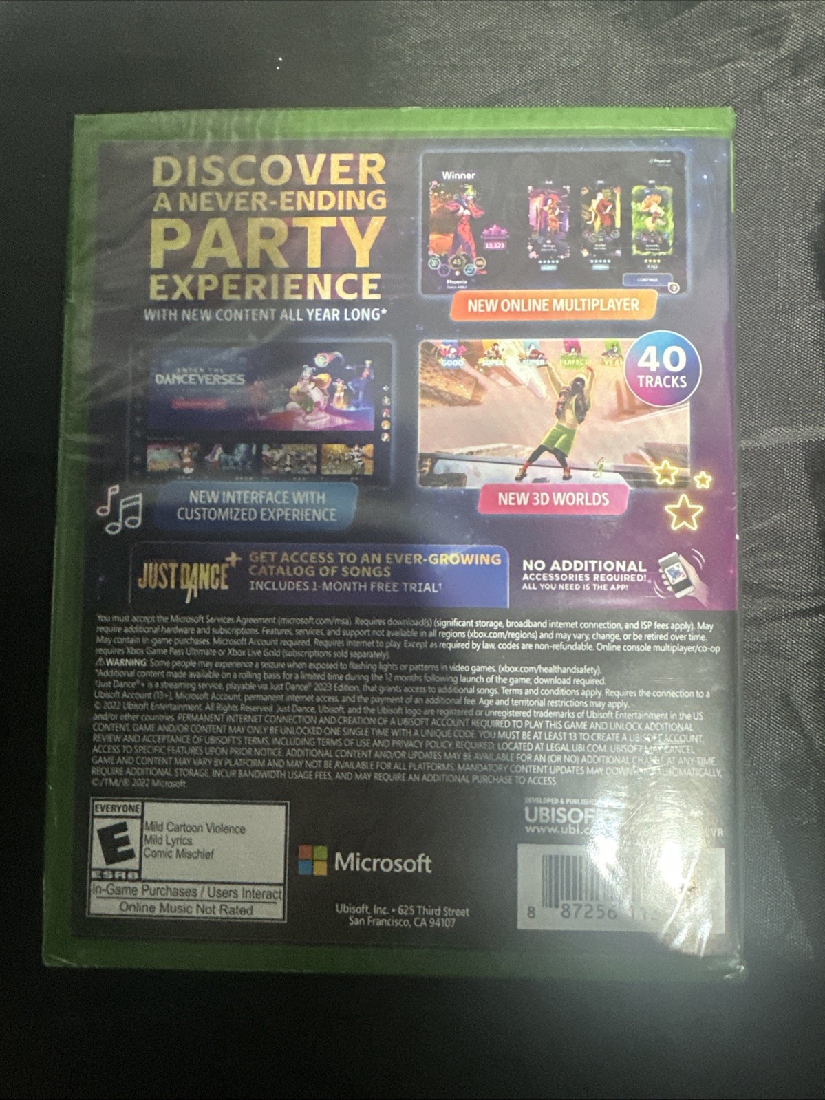 Just Dance 2023 Edition – Xbox Series X & S Original Sealed Package Code in Box