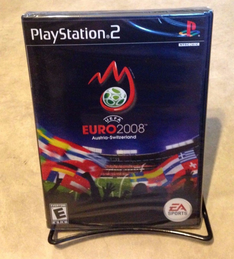 LOT 2 Sony PlayStation 2 PS2 FIFA Soccer 09 UEFA Euro 2008 NEW factory sealed