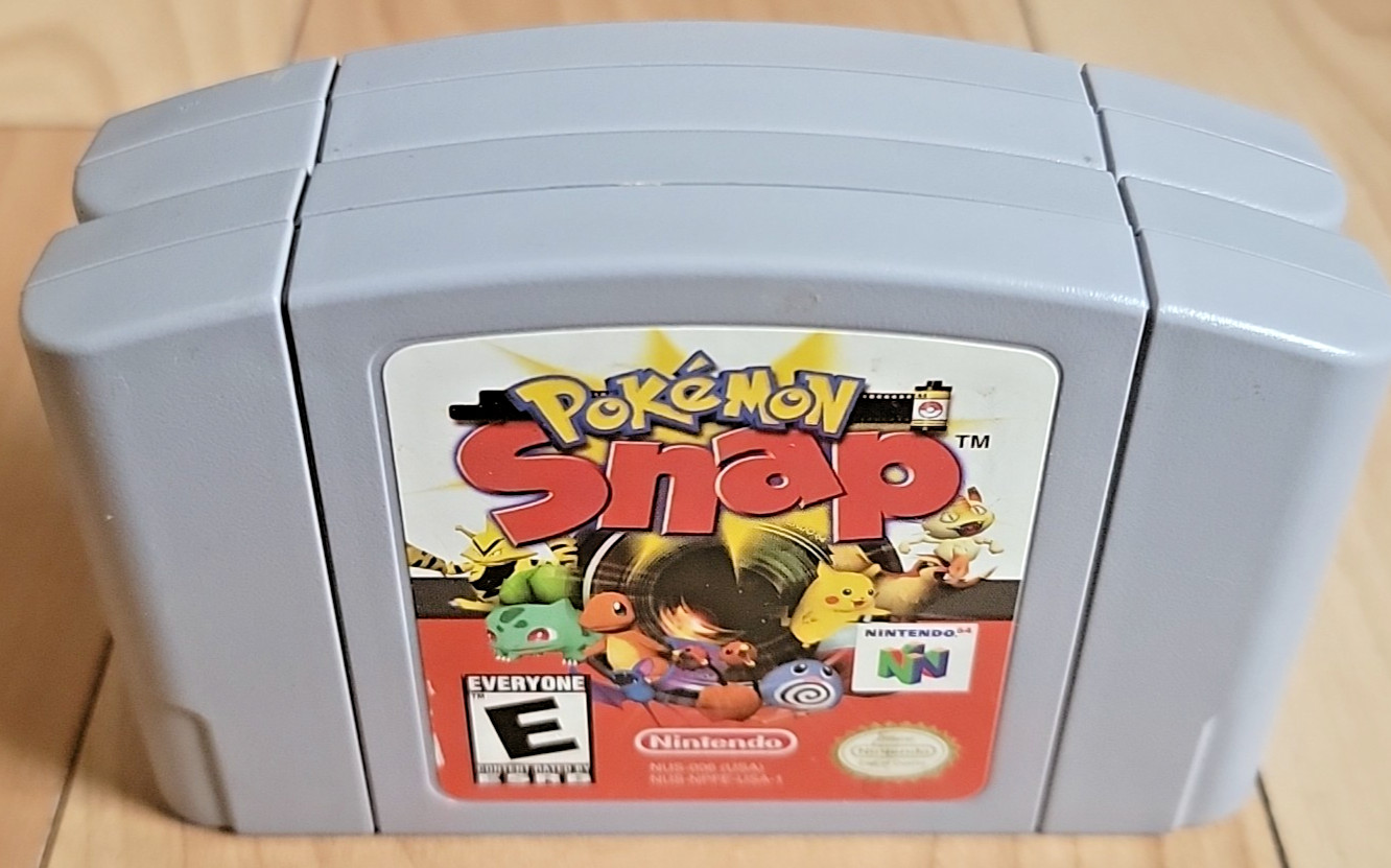 Nintendo Pokémon Puzzle League & Snap 64 N64 Authentic Lot of 2 Games – TESTED