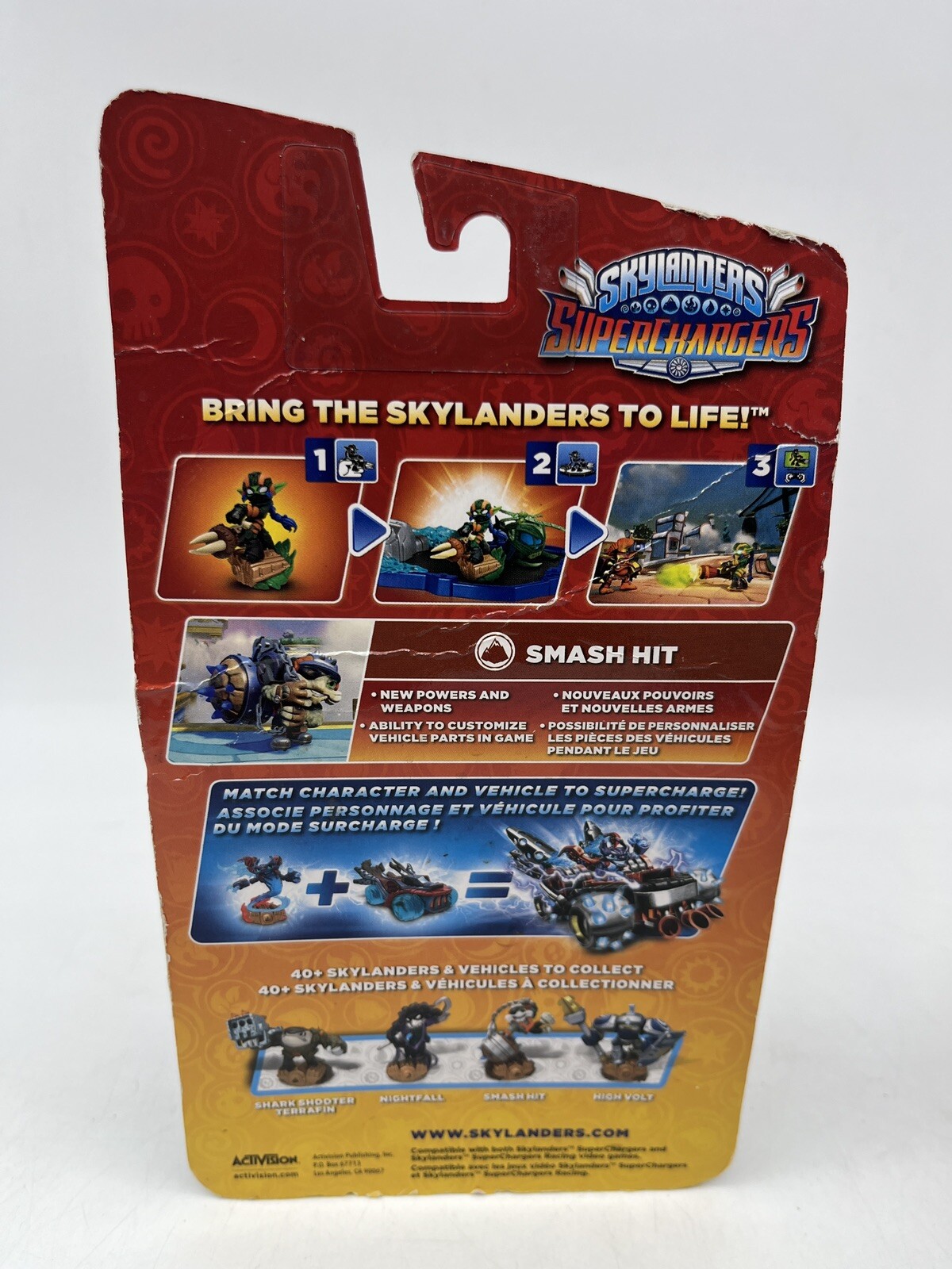 NEW Skylanders SuperChargers: Drivers Smash Hit Character Pack