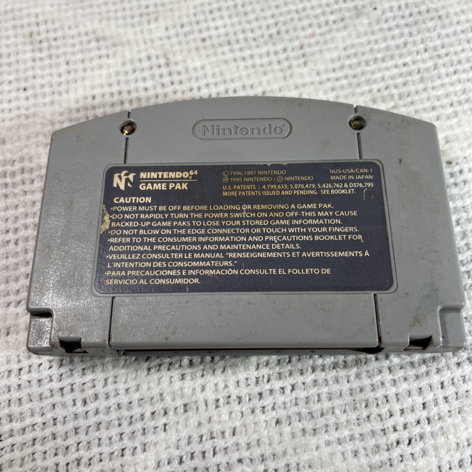 1080° Snowboarding (Nintendo 64 1998) N64 Tested Authentic cartridge only