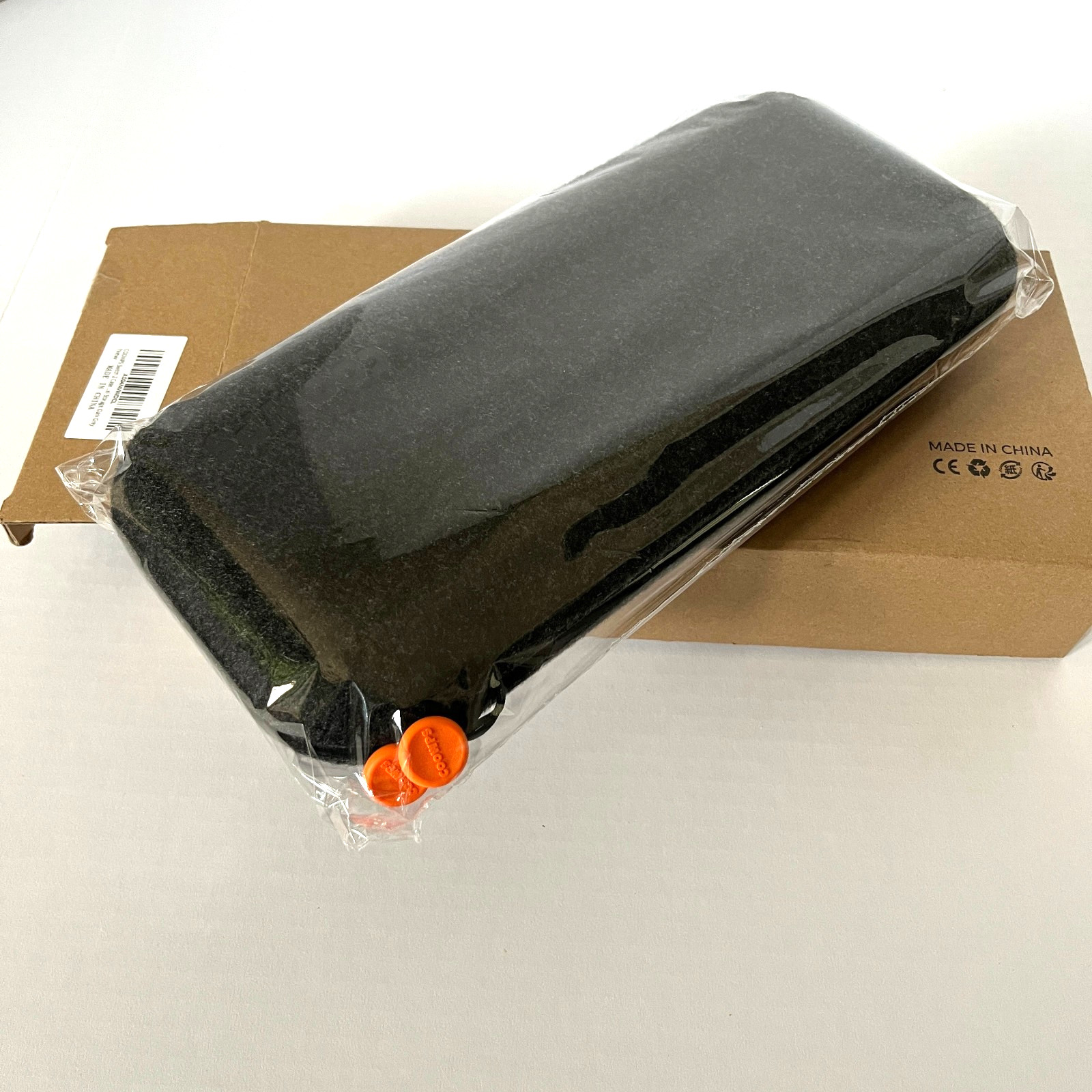 COOWPS~Carrying Case for Nintendo Switch 2~Black w/Orange Pull Tabs!~Zipper~New
