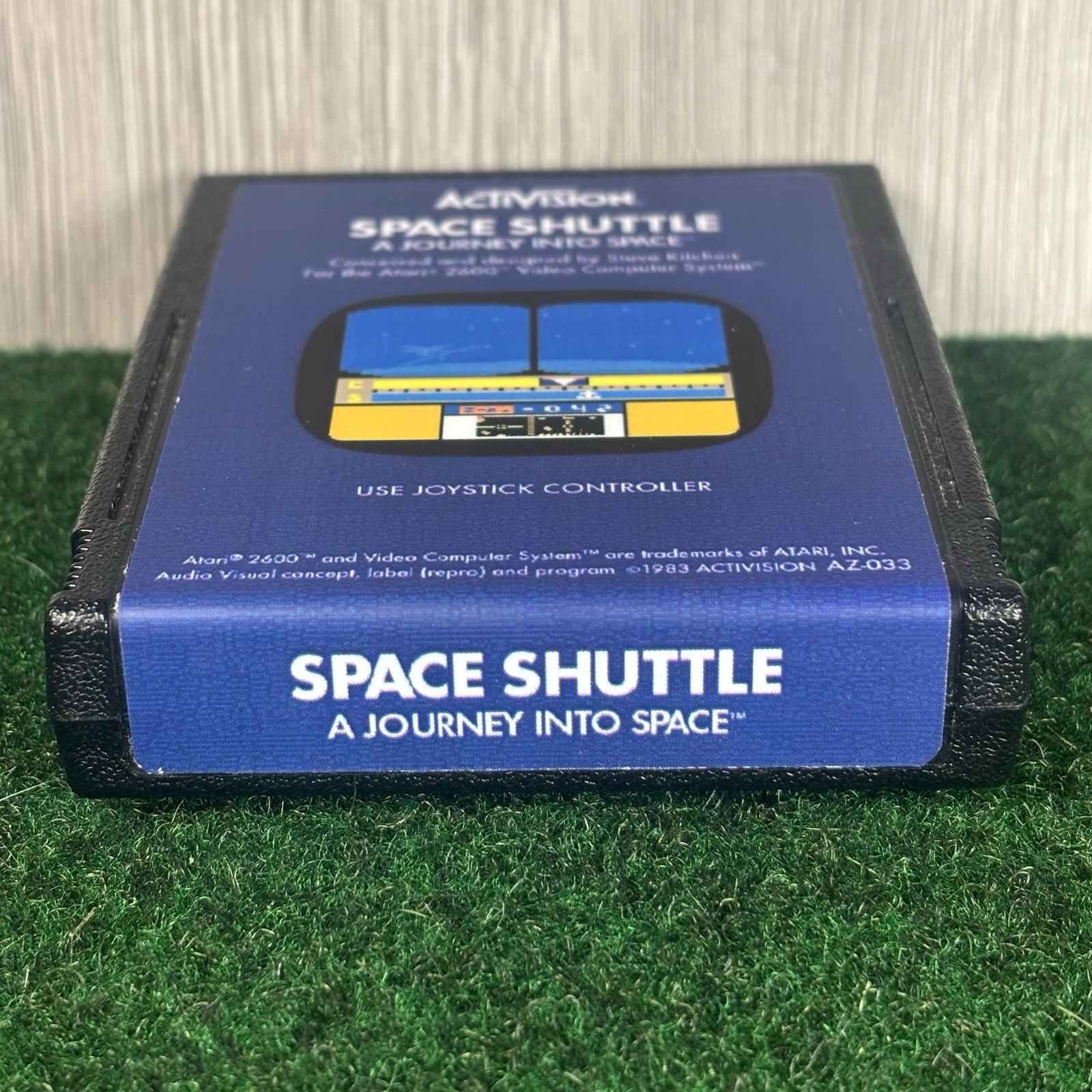 Space Shuttle A Journey Into Space Atari 2600 Activision ( Redone Label)