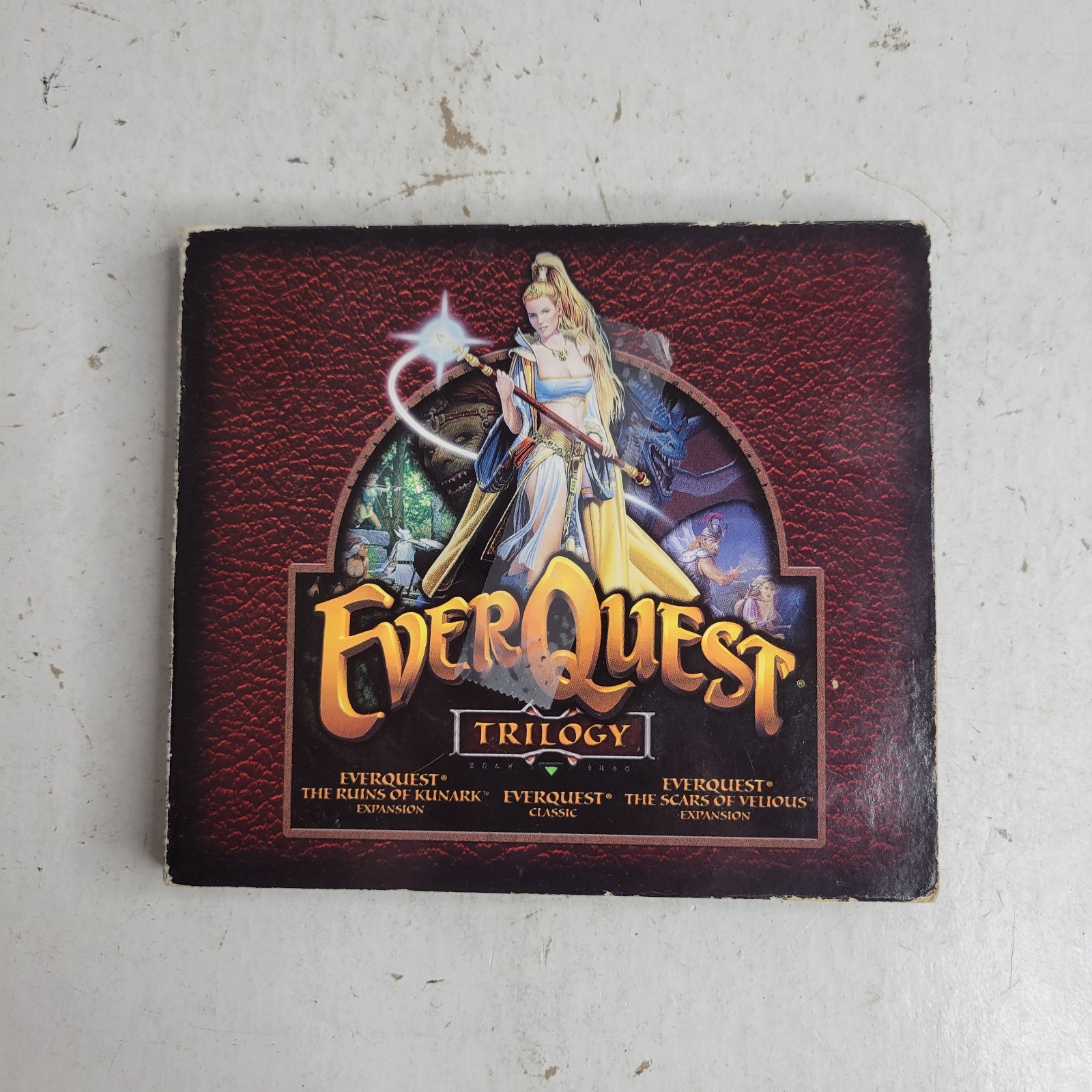 EverQuest Trilogy Classic Ruins of Kunark Scars of Velious Windows PC MMORPG
