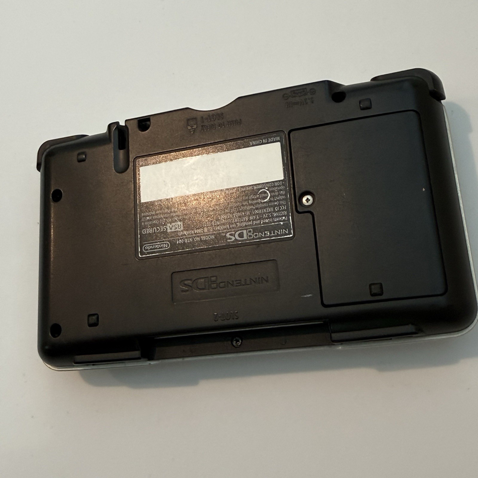 Ds – Nintendo DS Titanium Platinum Silver Game Console Tested Original #2961