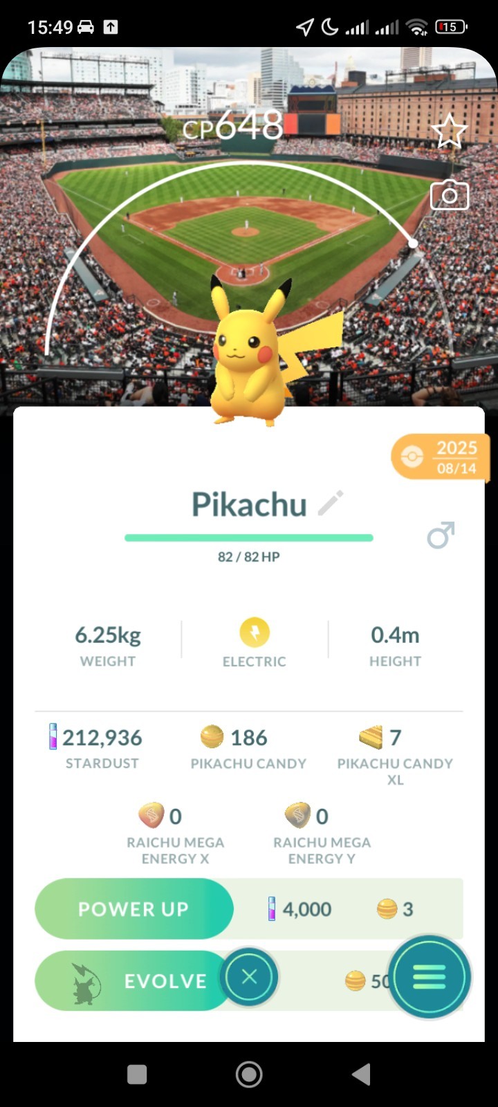 Eternatus Early Acc Pokemon Go | Salandit 4* Pikachu Baseball MLB Background #09