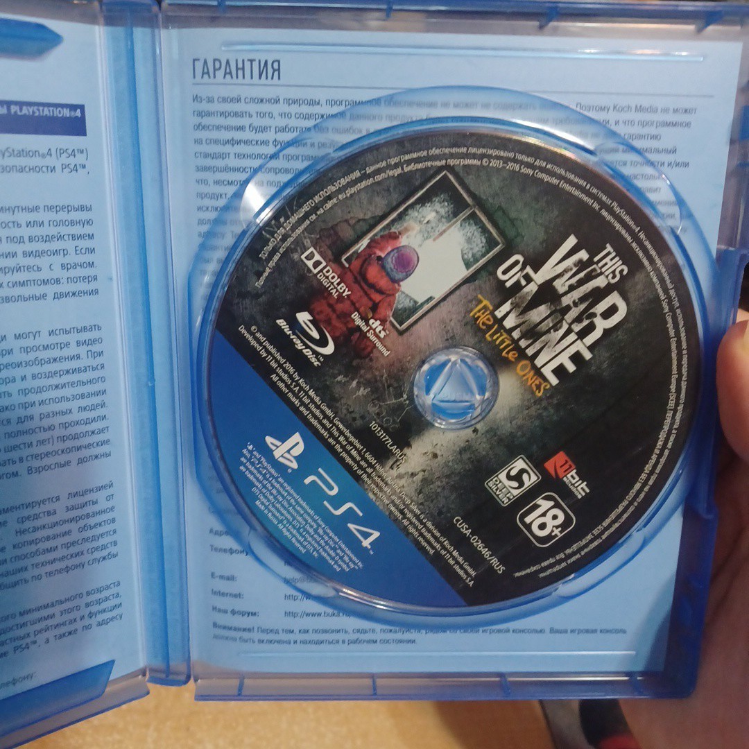 This War of Mine: The Little Ones Deep Silver PlayStation 4 PAL Russian Version