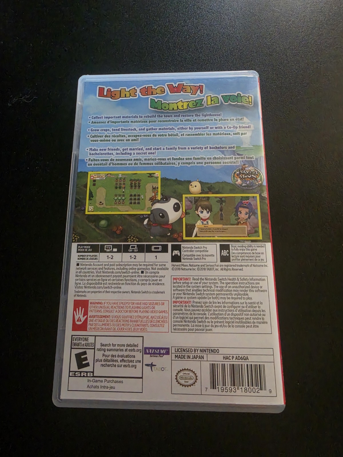 Nintendo Switch – Harvest Moon Light Of Hope SE