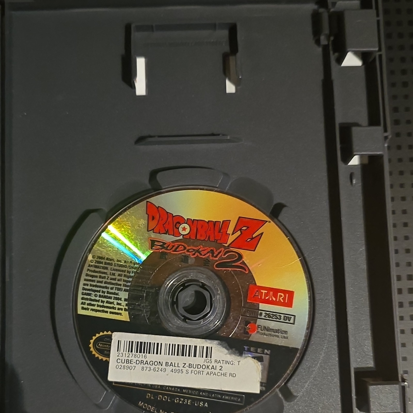 Atari Dragon Ball Z: Budokai 2 Nintendo GameCube Multiplayer T NTSC 2004