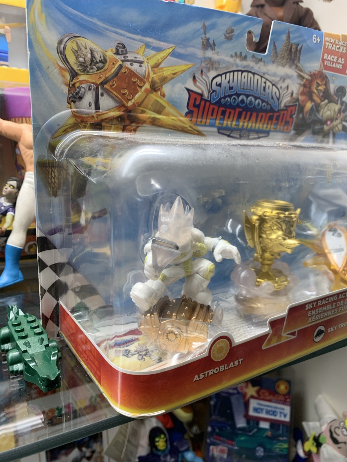 Skylanders Superchargers Sky Racing Action Pack Astroblast Sky Trophy Sun Runner