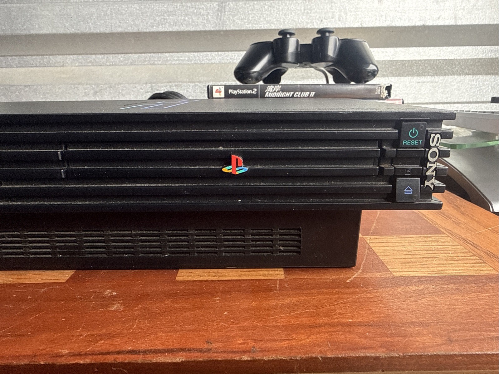 Sony PlayStation 2 Console SCPH-50001 Bundle W/ Controller, Games, & AV Cables