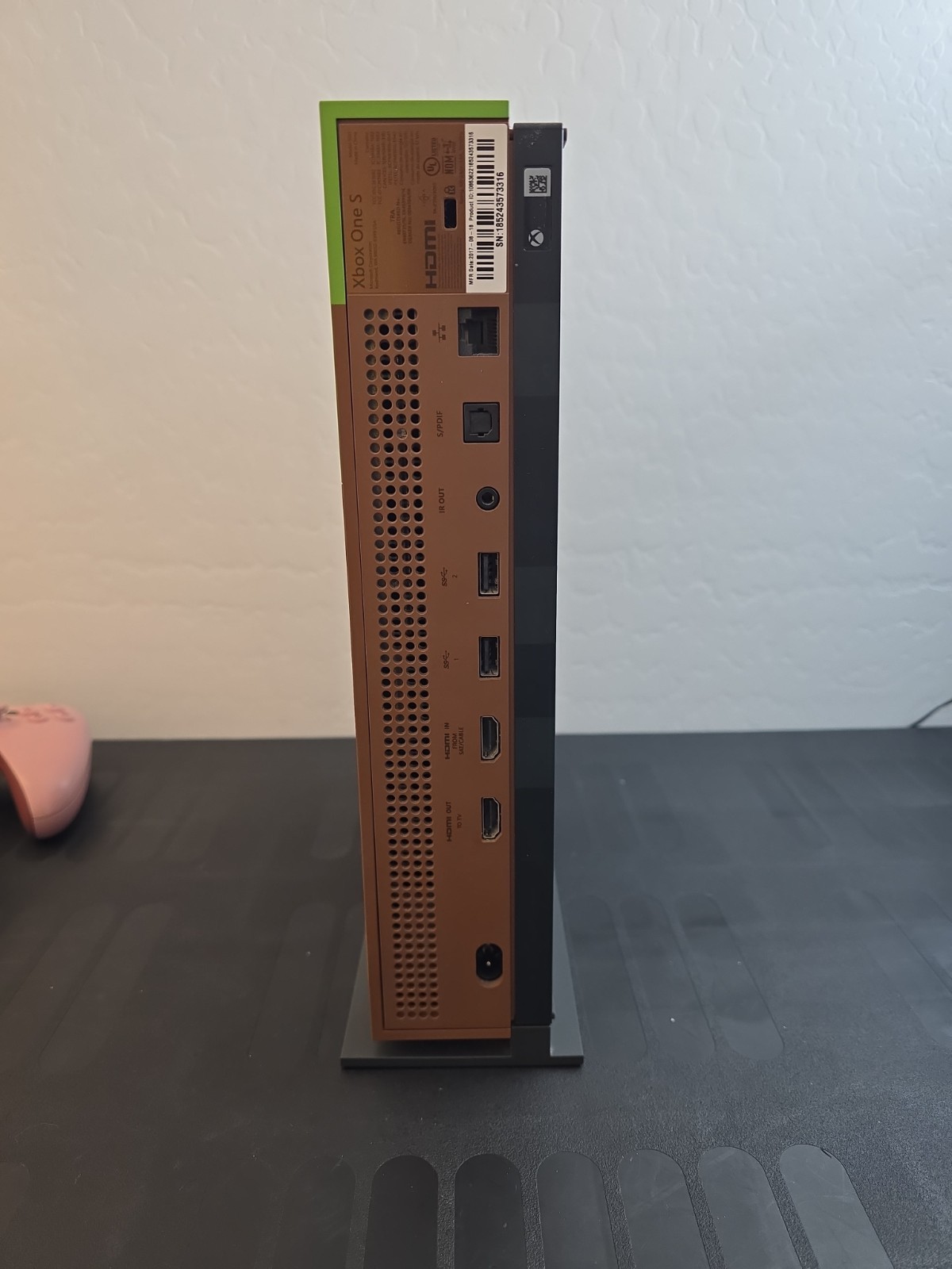 Microsoft Xbox One S Minecraft Edition 1TB + Creeper & Pig Controller – Tested