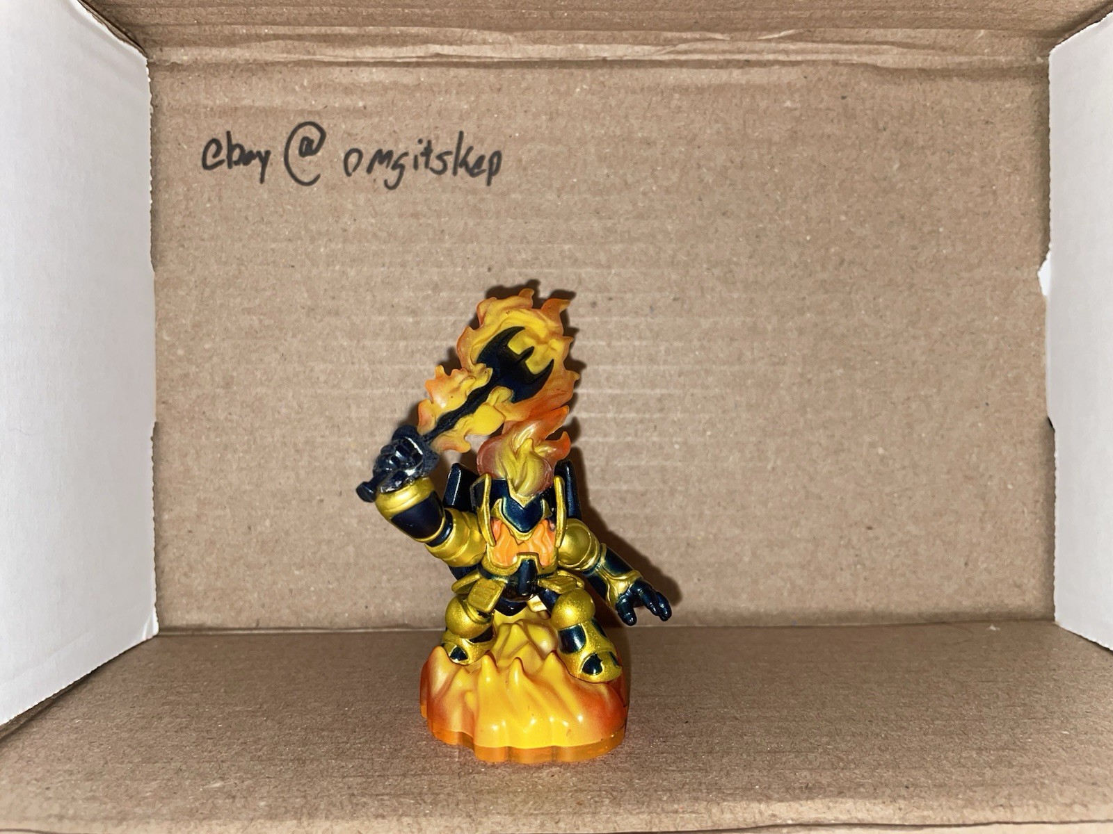Skylanders Giants S2 Legendary Ignitor Figure