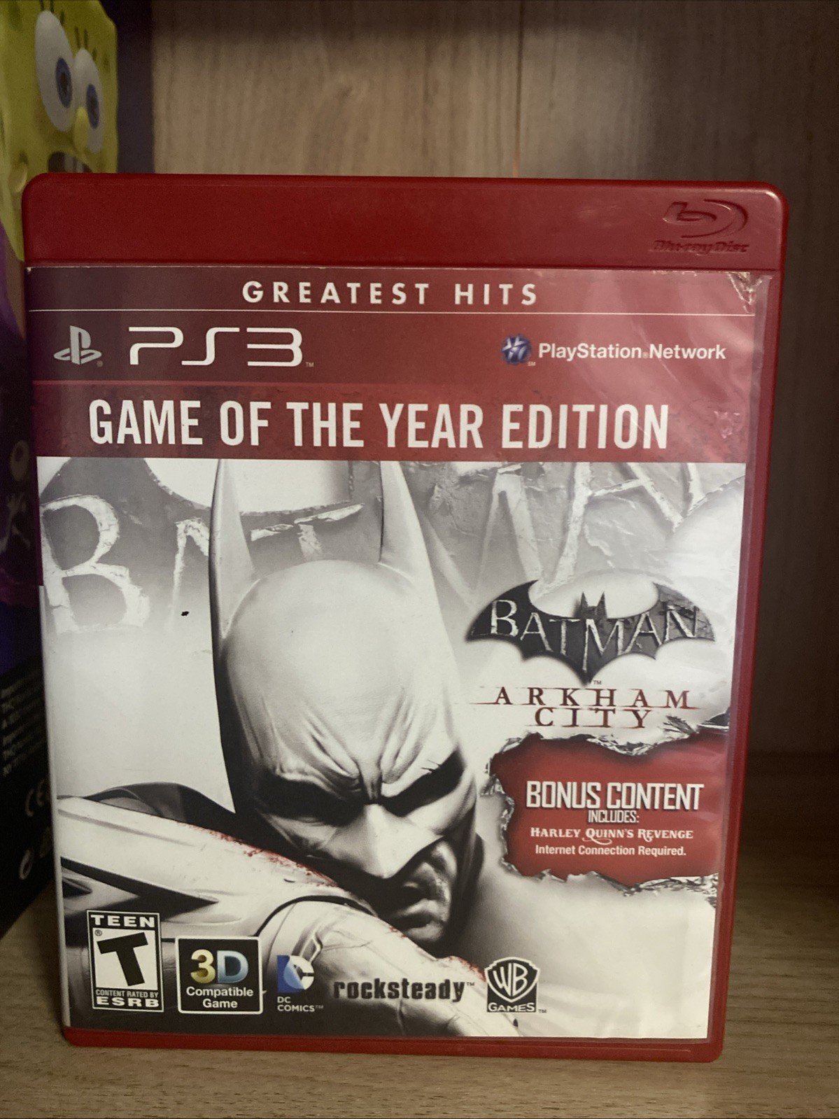 NO GAME Batman Arkham City PS3 CASE / Artwork / Manual Only NO GAME