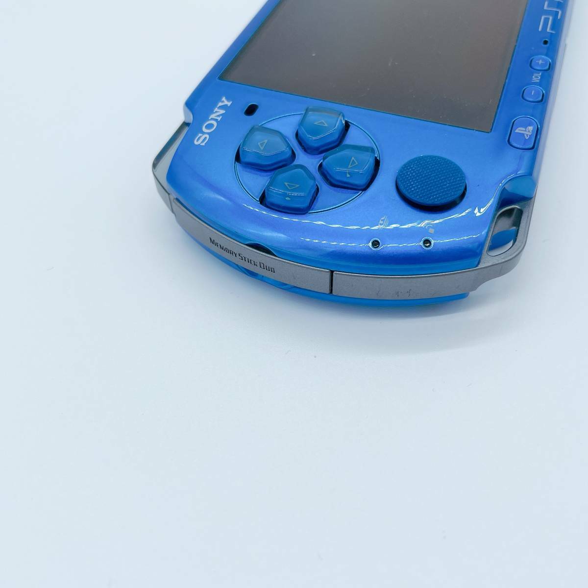 Sony PlayStation portable PSP-3000VB Vibrant Blue Console charger Japan Exc